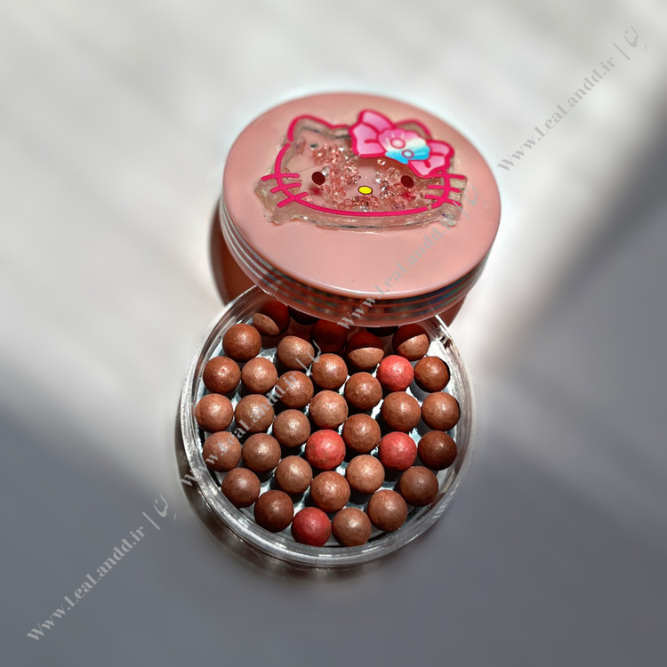 رژگونه مرواریدی Hello Kitty