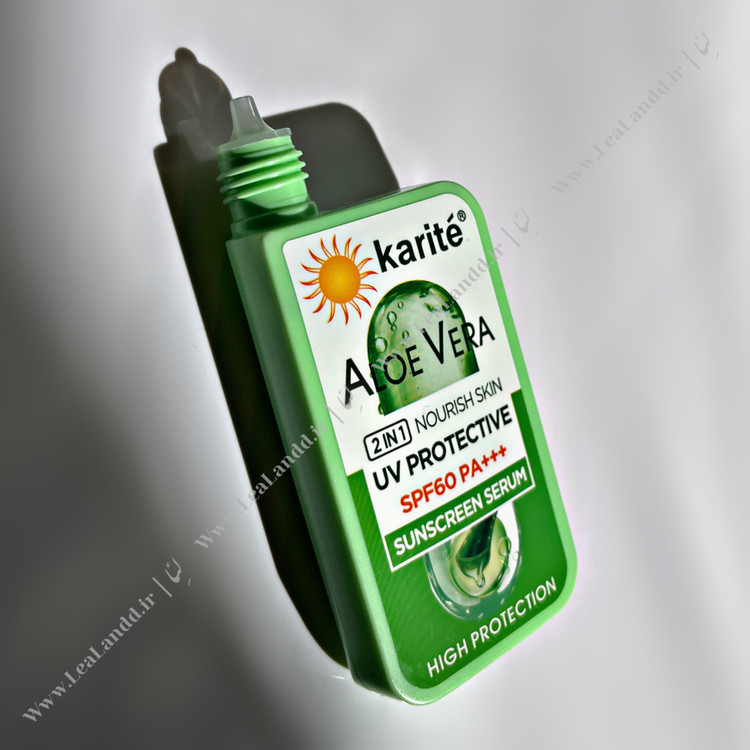 کرم ضدآفتاب 2 در ۱ سرمی آلوئه ورا SPF 60