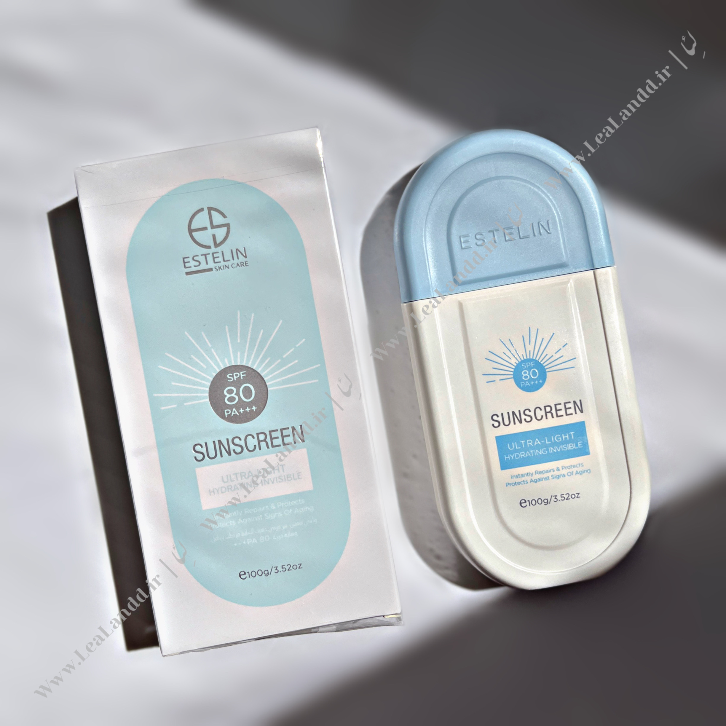 کرم ضدآفتاب بی رنگ اورجینال SPF 80 استلین