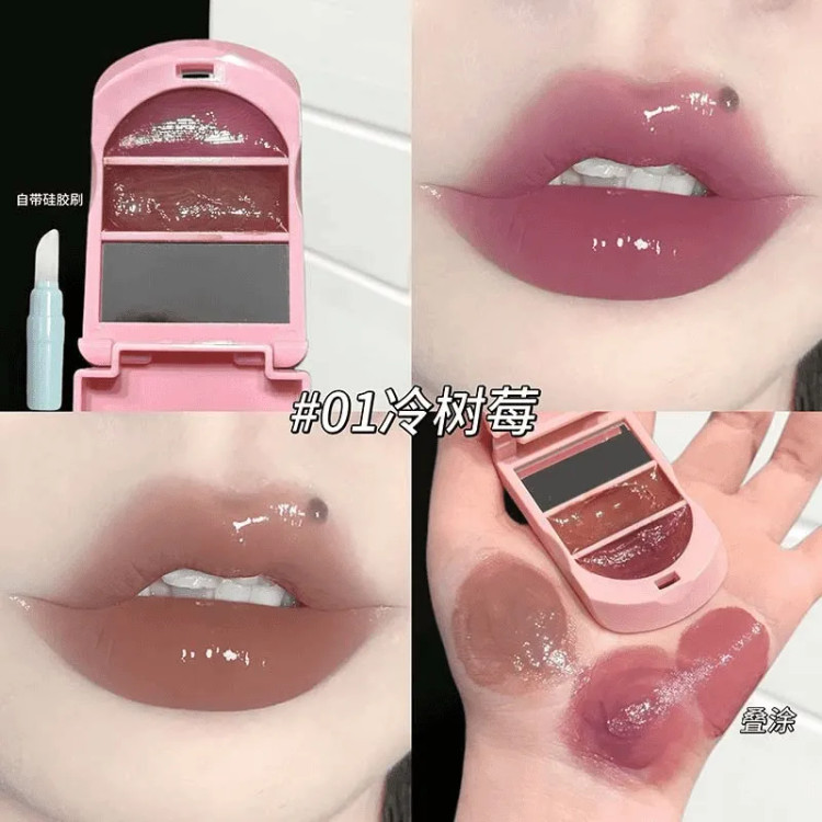 پالت رژلب ژله ای طرح موبایل