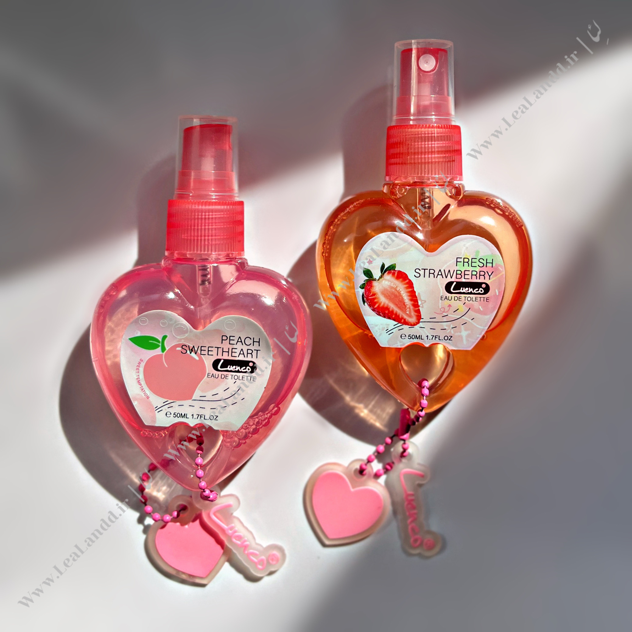 عطر بدن و بیکینی قلبی آویزدار