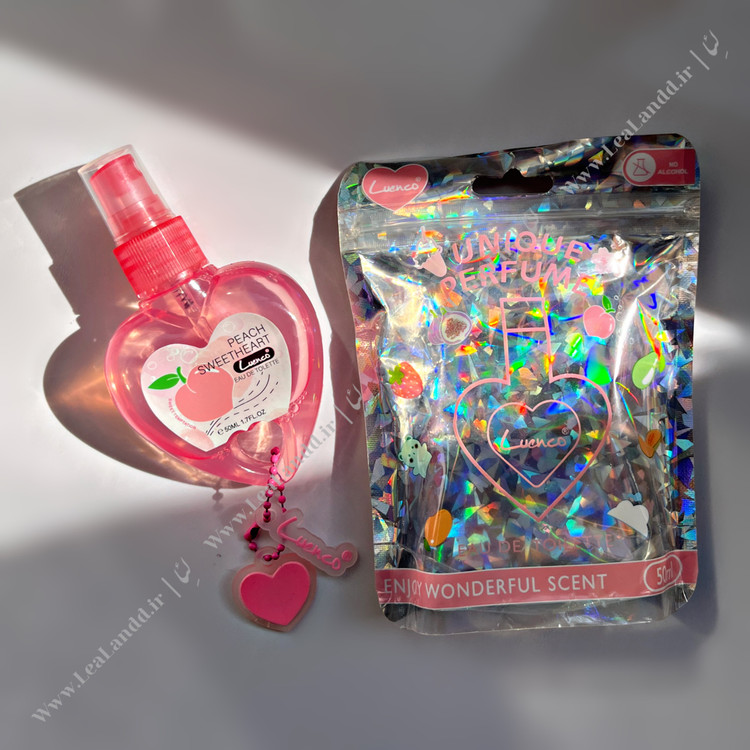 عطر بدن و بیکینی قلبی آویزدار