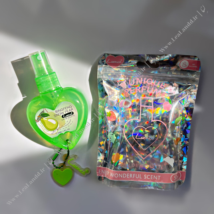عطر بدن و بیکینی قلبی آویزدار