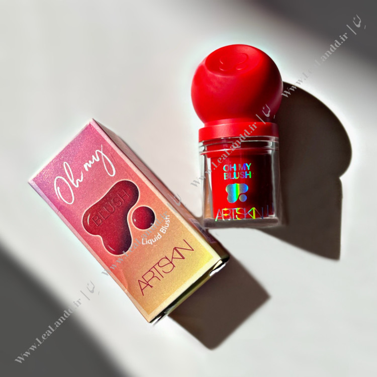 رژگونه مایع با اپلیکاتور قارچی